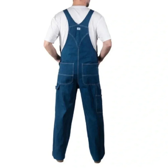 Liberty Men’s Denim Bib Overalls New - Picture 4 of 12
